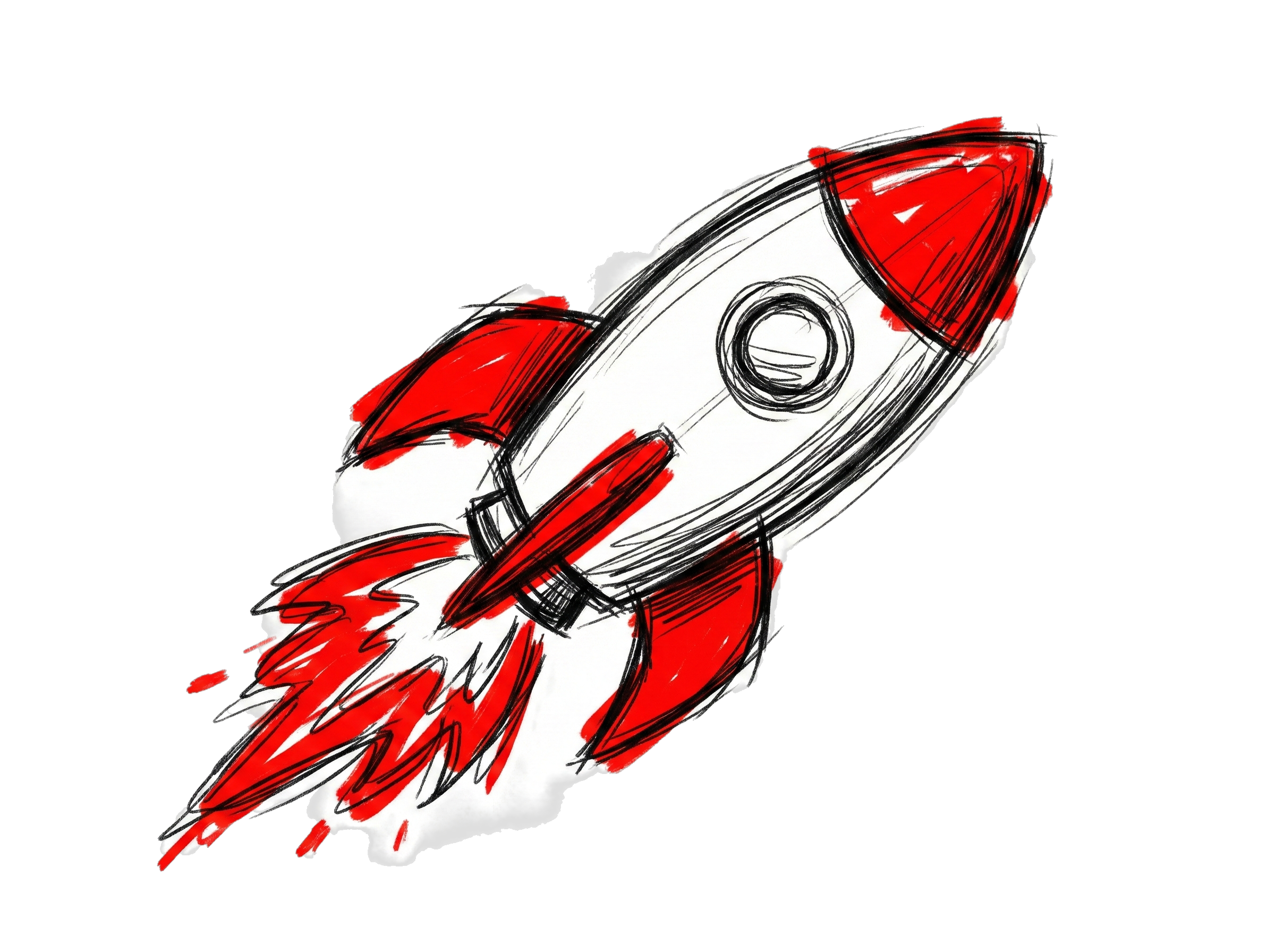 Технический скетч ракеты